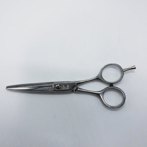 【菊王冠KIKU-OHKAN】Wing R55RF シザー メガネ 理容 美容ハサミ 美容師 理容師 右利き 5.5インチ 中古 sc1336