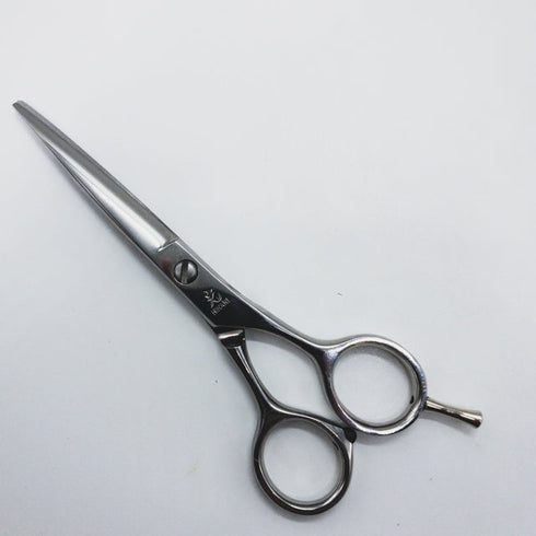 【ヒカリシザーズHIKARI光シザーHIKARI SCISSORS】E-4 シザー メガネ 理容 美容ハサミ 美容師 理容師 右利き 5.4インチ 中古 sc1340
