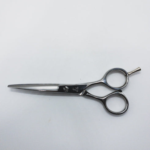 【ヒカリシザーズHIKARI光シザーHIKARI SCISSORS】E-4 シザー メガネ 理容 美容ハサミ 美容師 理容師 右利き 5.4インチ 中古 sc1340