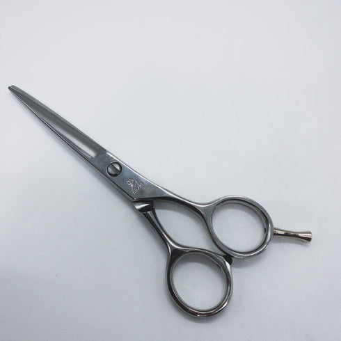 【ヒカリシザーズHIKARI光シザーHIKARI SCISSORS】E-4 シザー メガネ 理容 美容ハサミ 美容師 理容師 右利き 5.4インチ 中古 sc1344