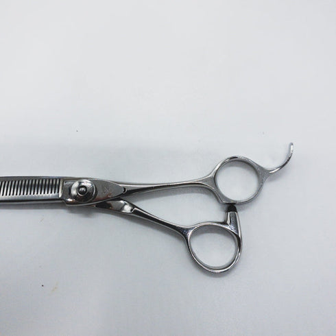 【ナルトシザーズ ナルトシザーNARUTO SCISSORS】デザインヘネシー オフセット シザー セニング 美容ハサミ すきばさみ 美容師 理容師 約40~45% 右利き 5.8インチ 中古 sc1352