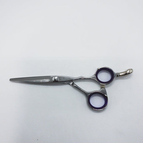 美品【チョッキンシザーCHOKKIN】SC-50スーパーボブ鋏 トリミングシザー オフセット 右利き トリマー ペット 5インチ 中古 sc1354