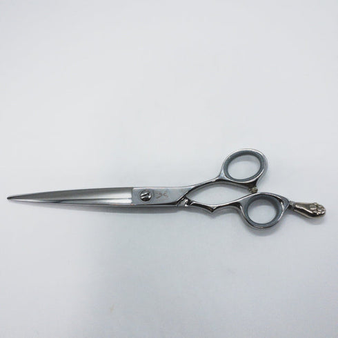 美品【チョッキンシザーCHOKKIN】SC-20D仕上げ鋏 3Dハンドル トリミングシザー オフセット 右利き トリマー ペット 7インチ 中古 sc1355