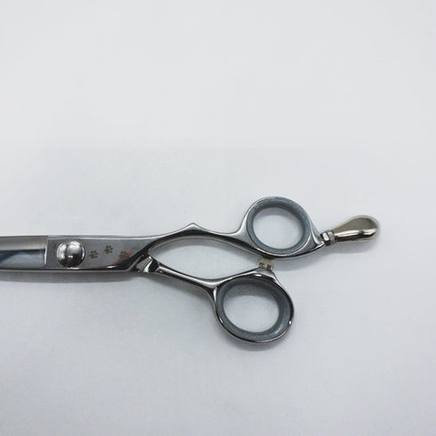 美品【チョッキンシザーCHOKKIN】SC-20D仕上げ鋏 3Dハンドル トリミングシザー オフセット 右利き トリマー ペット 7インチ 中古 sc1355