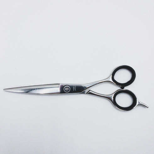 美品【オオカワプロシザーズ オオカワプロシザーOKAWA PRO SCISSORS】SGJ-60A JagⅡシザー メガネ理容 美容ハサミ 美容師 理容師右利き 6インチ 中古 sc136