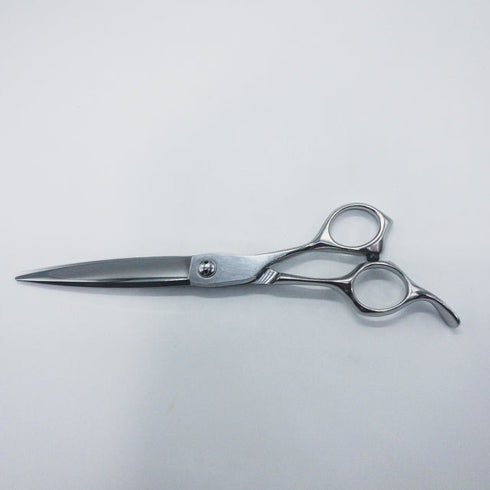 【トギノンTOGINON】マリンシャーク6.8 荒刈 シザー オフセット 理容 美容ハサミ 美容師 理容師 右利き 6.8インチ 中古 sc1366