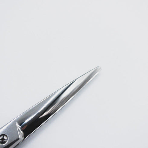 美品【ヒカリシザーズHIKARI光シザーHIKARI SCISSORS】F-5シザー オフセット理容 美容ハサミ 右利き 5.7インチ 中古 sc137