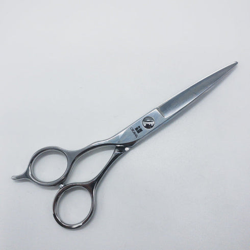 【オオカワプロシザーズ オオカワプロシザーOKAWA PRO SCISSORS】HCS55Lドライカット スライド シザー メガネ 理容 美容ハサミ 美容師 理容師 左利き 5.7インチ 中古 sc1377
