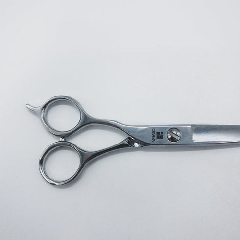 【オオカワプロシザーズ オオカワプロシザーOKAWA PRO SCISSORS】HCS55Lドライカット スライド シザー メガネ 理容 美容ハサミ 美容師 理容師 左利き 5.7インチ 中古 sc1377
