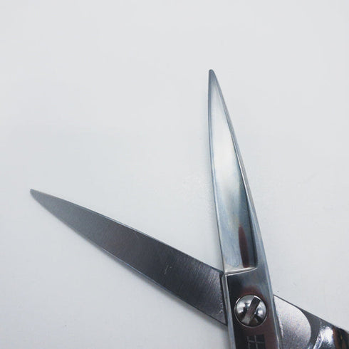【オオカワプロシザーズ オオカワプロシザーOKAWA PRO SCISSORS】HCS55Lドライカット スライド シザー メガネ 理容 美容ハサミ 美容師 理容師 左利き 5.7インチ 中古 sc1377