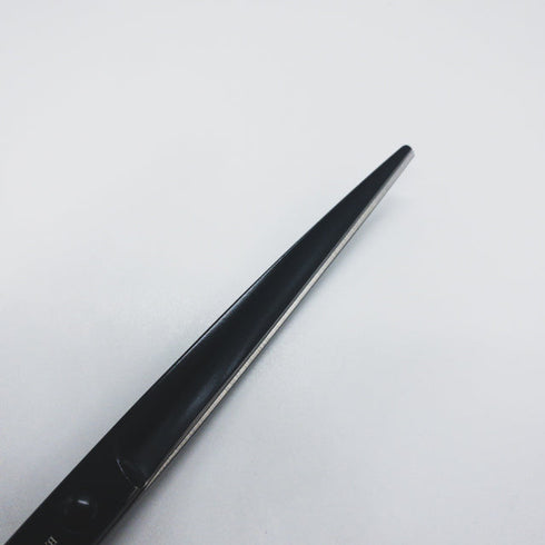 【AKITZあきつ】BX-CVRI-725Mギザ刃カーブ トリミングシザー メガネ 右利き トリマー ペット 7.25インチ 中古 sc1381