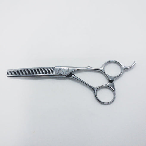【EZY SCISSORS】J-ZL33 オフセット シザー セニング 美容ハサミ すきばさみ 美容師 理容師 約10~20% 右利き 6インチ 中古 sc1385