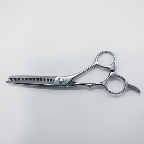 【EZY SCISSORS】J-ZL33 オフセット シザー セニング 美容ハサミ すきばさみ 美容師 理容師 約10~20% 右利き 6インチ 中古 sc1385