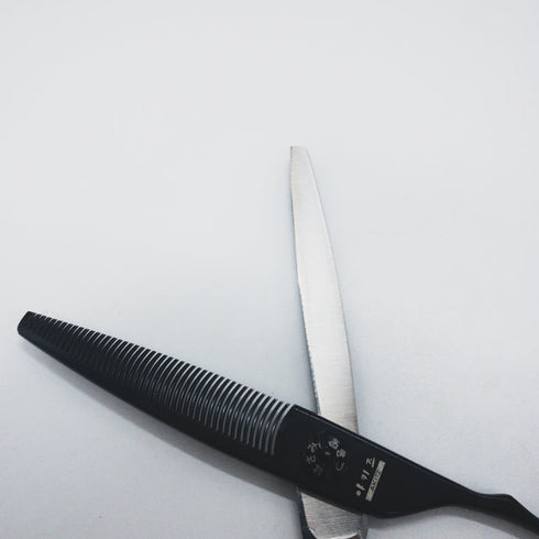 【AKITZあきつ】NZG-I-6546 トリミングシザー オフセット 右利き トリマー ペット 6.5インチ 中古 sc1387