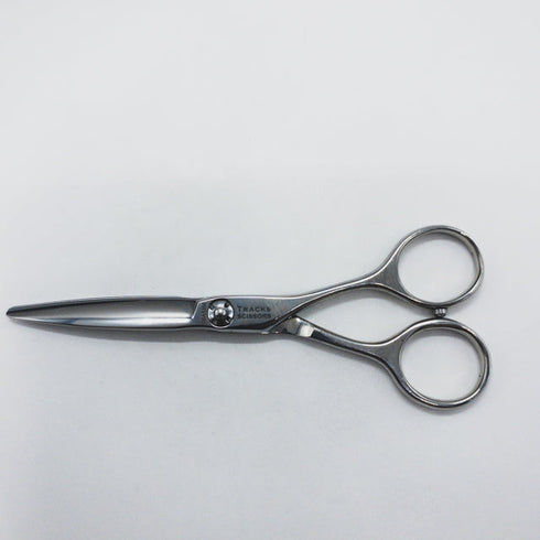 【トラックスシザーズ トラックスシザーTRACKS SCISSORS】DIA53M シザー メガネ 理容 美容ハサミ 美容師 理容師 右利き 5.25インチ 中古 sc1395