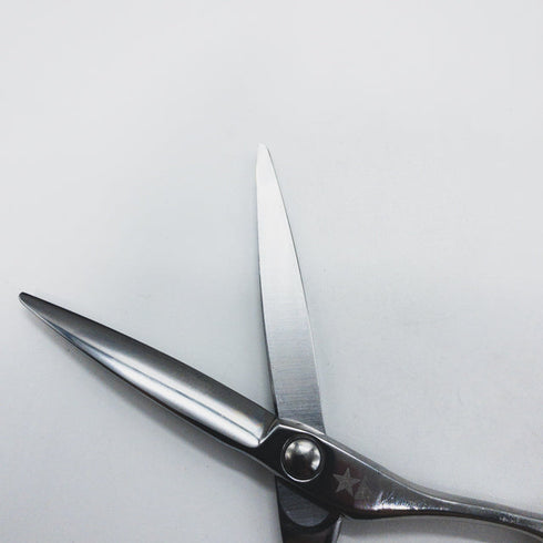 【トラックスシザーズ トラックスシザーTRACKS SCISSORS】DIA53M シザー メガネ 理容 美容ハサミ 美容師 理容師 右利き 5.25インチ 中古 sc1395