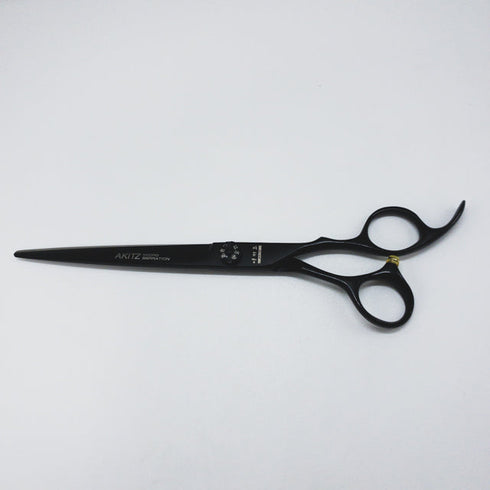 【AKITZあきつ】NZG-I-725Mマイクロギザ刃 トリミングシザー オフセット 右利き トリマー ペット 7.25インチ 中古 sc1398