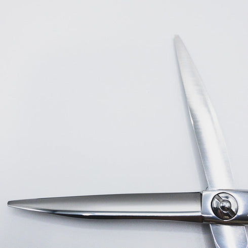 美品【三和技研SANWA SGK】CRM-58シザー オフセット理容 美容ハサミ 右利き 5.9インチ 中古 sc140