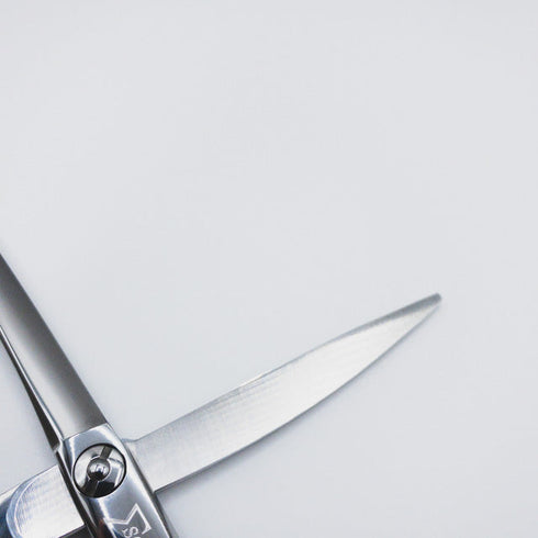 美品【三和技研SANWA SGK】CRM-58シザー オフセット理容 美容ハサミ 右利き 5.9インチ 中古 sc140