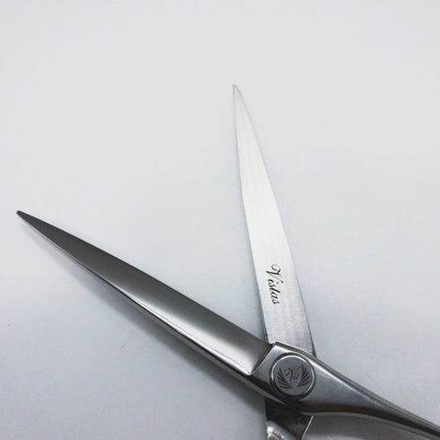 【ナルトシザーズ ナルトシザーNARUTO SCISSORS】クラブヴィスタMⅣG シザー メガネ 理容 美容ハサミ 美容師 理容師 右利き 6.4インチ 中古 sc1402