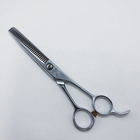 【R.E.G O-K】hi Stainless30 オフセット シザー セニング 美容ハサミ すきばさみ 美容師 理容師 約30~35% 右利き 6.2インチ 中古 sc1403