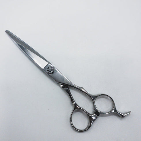 【ハヤシシザーズ ハヤシシザーHAYASHI SCISSORS】V-ME-ME-6 シザー オフセット 理容 美容ハサミ 美容師 理容師 右利き 6インチ 中古 sc1409