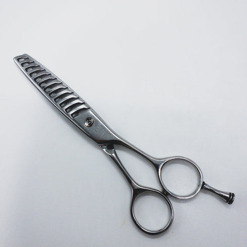 【ミズタニシザーズ ミズタニシザーMIZUTANI SCISSORS】CRONOS3クロノス メガネ シザー セニング 美容ハサミ すきばさみ 美容師 理容師 約50% 右利き 5.8インチ 中古 sc1419