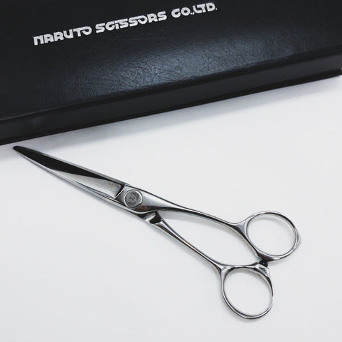 【ナルトシザーズ ナルトシザーNARUTO SCISSORS】クラブヴィスタM-ⅡG シザー メガネ 理容 美容ハサミ 美容師 理容師 右利き 5.9インチ 中古 sc1424