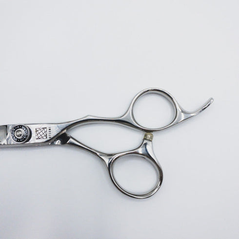 新品未使用【内海ウツミUTSUMI】UMIX MX160 ダマスカスシザー オフセット理容 美容ハサミ 右利き 6インチ 中古 sc2557