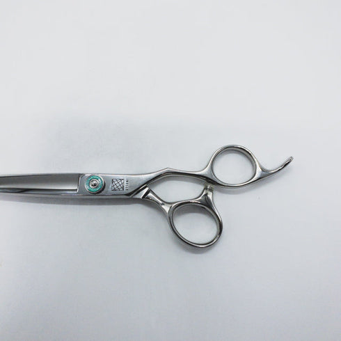 美品【内海ウツミUTSUMI】ergu ER700 トリミングシザー オフセット 右利き トリマー ペット 7インチ 中古 sc1440