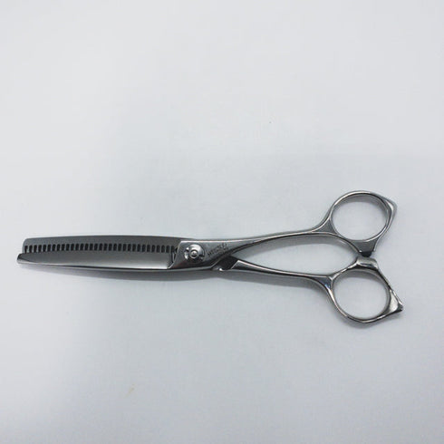 【ナルトシザーズ ナルトシザーNARUTO SCISSORS】レオヴィスタMTS30G メガネ シザー セニング 美容ハサミ すきばさみ 美容師 理容師 約30% 右利き 6インチ 中古 sc1454