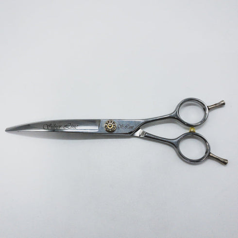 【シルバーラインSilverLine】国民三銃士NAC700カーブ トリミングシザー メガネ 右利き トリマー ペット 7インチ 中古 sc1458