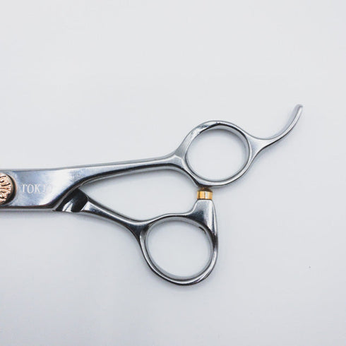 【アンドーTOKIO】COBALT AS-40 オフセット トリミング シザー セニング すきばさみ トリマー約40% 右利き 6インチ 中古 sc146