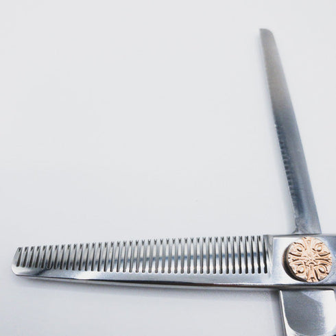 【アンドーTOKIO】COBALT AS-40 オフセット トリミング シザー セニング すきばさみ トリマー約40% 右利き 6インチ 中古 sc146