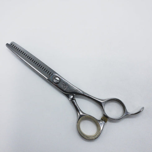 【ヒカリシザーズHIKARI光シザーHIKARI SCISSORS】726 オフセット シザー セニング 美容ハサミ すきばさみ 美容師 理容師 約60~70% 右利き 5.7インチ 中古 sc1466