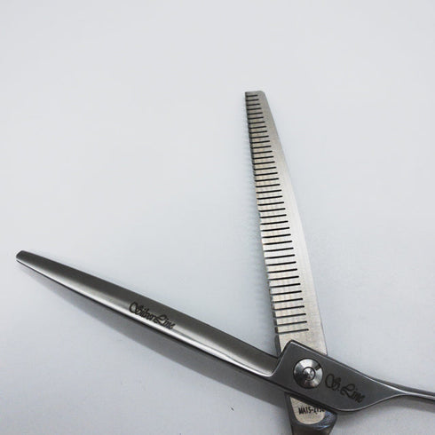【シルバーラインSilverLine】QYL7040バフカーブ トリミングシザー 右利き セニング トリマー ペット 7インチ 中古 sc1467