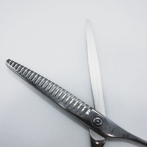 【ケリー ワンクスKERRY】 8.0-23-50ブレンダー トリミングシザー 右利き セニング トリマー ペット 8インチ 中古 sc1471