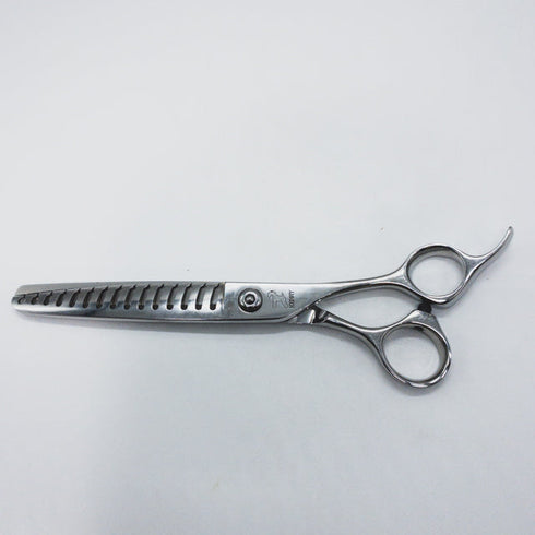 【ケリー ワンクスKERRY】6.8-15-80ブレンダー トリミングシザー 右利き セニング トリマー ペット 6.8インチ 中古 sc1473