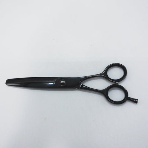 【光邦KOUHO】XK60 DLC加工 ドライカット スライド 笹刃シザー メガネ 理容 美容ハサミ 美容師 理容師 右利き 6インチ 中古 sc1474