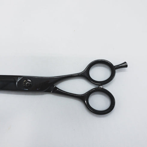 【光邦KOUHO】XK60 DLC加工 ドライカット スライド 笹刃シザー メガネ 理容 美容ハサミ 美容師 理容師 右利き 6インチ 中古 sc1474