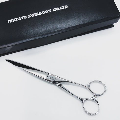 【ナルトシザーズ ナルトシザーNARUTO SCISSORS】クラブヴィスタM-Ⅳ シザー メガネ 理容 美容ハサミ 美容師 理容師 右利き 6.4インチ 中古 sc1478