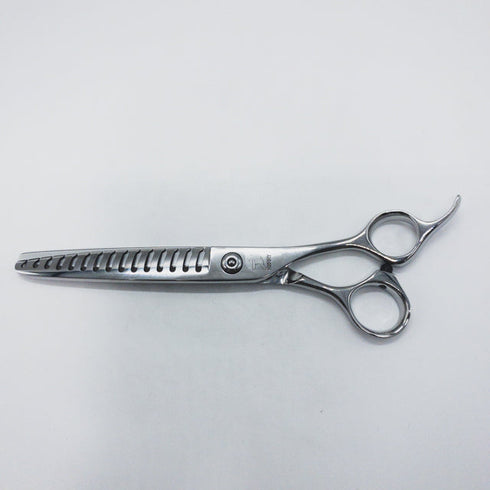 【ケリー ワンクスKERRY】6.8-15-80ブレンダー トリミングシザー 右利き セニング トリマー ペット 6.8インチ 中古 sc1479