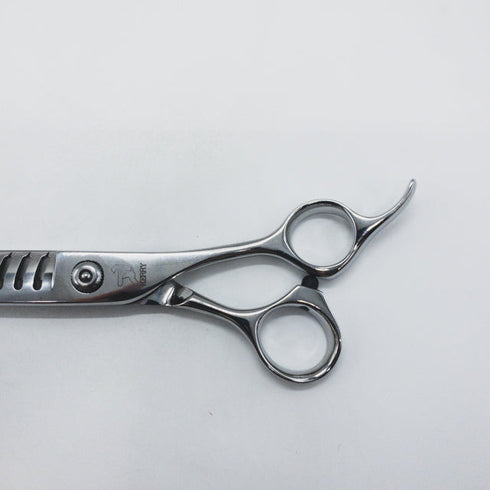 【ケリー ワンクスKERRY】6.8-15-80ブレンダー トリミングシザー 右利き セニング トリマー ペット 6.8インチ 中古 sc1479