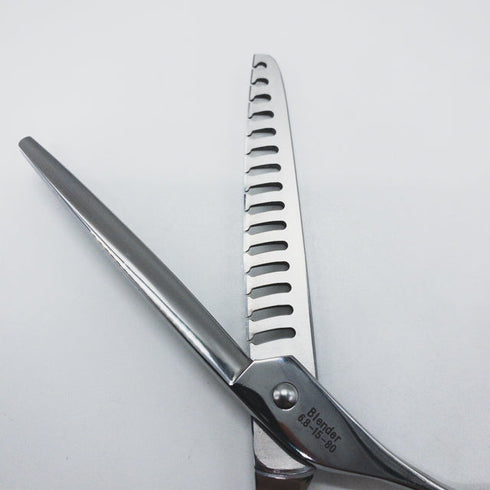 【ケリー ワンクスKERRY】6.8-15-80ブレンダー トリミングシザー 右利き セニング トリマー ペット 6.8インチ 中古 sc1479