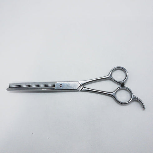 【菊王冠BOB中野製作所】K-442 トリミングシザー 右利き セニング トリマー ペット 6.5インチ 中古 sc1509