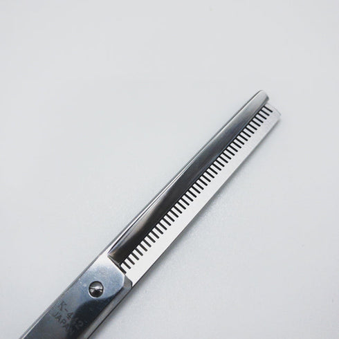【菊王冠BOB中野製作所】K-442 トリミングシザー 右利き セニング トリマー ペット 6.5インチ 中古 sc1509