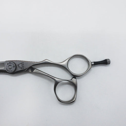 美品【ミズタニシザーズ ミズタニシザーMIZUTANI SCISSORS】ACRO KNIFE Slim Matアクロナイフ シザー オフセット 理容 美容ハサミ 美容師 理容師 右利き 5.8インチ 中古 sc1512