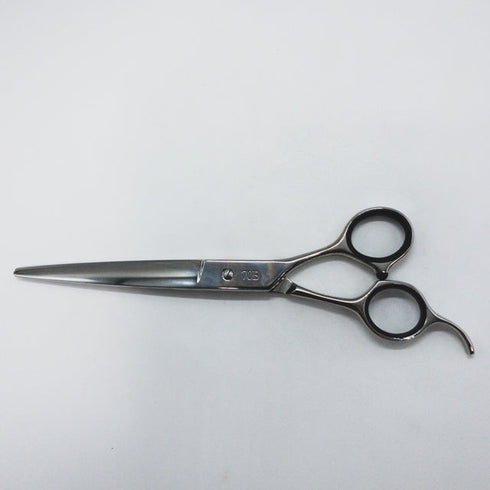 美品【メーカー不明】70B トリミングシザー オフセット 右利き トリマー ペット 7インチ 中古 sc1522