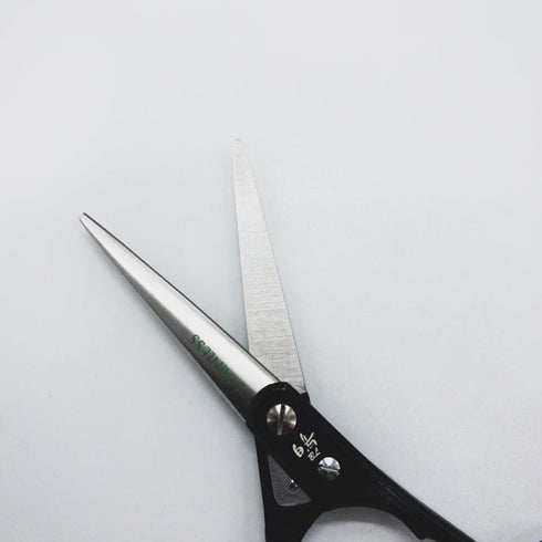 【白鳥HAKUCHO】BLギザ刃 ミニカット トリミングシザー メガネ 右利き トリマー ペット 5.25インチ 中古 sc1528