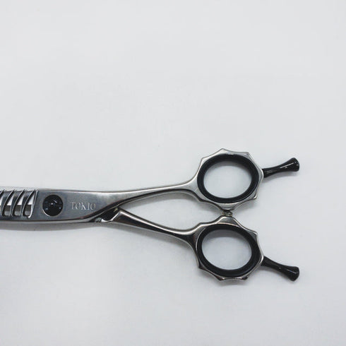 【アンドーTOKIO】COBALT C&T147 トリミングシザー メガネ 右利き トリマー ペット 6インチ 中古 sc1529
